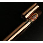 Prometheus Pocket Travel Cigar Tubes Rose Gold H-Tube/TR