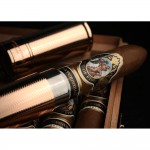 Prometheus Pocket Travel Cigar Tubes Rose Gold H-Tube/TR