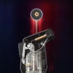 Lighter Turbo Torch Blue Flame Jet Single Transparent Gas Tank