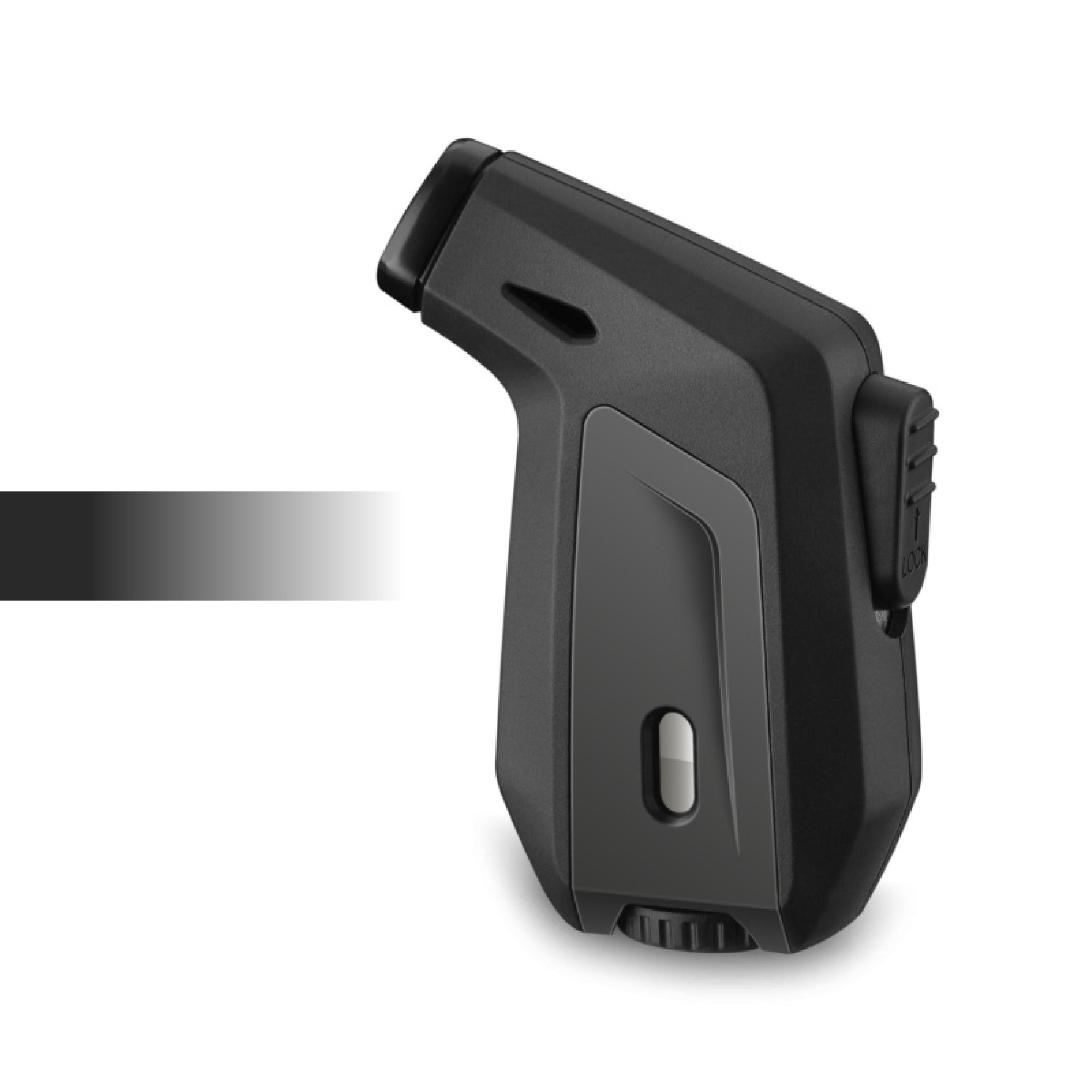 Lighter Turbo Torch Blue Flame Jet Single Transparent Gas Tank