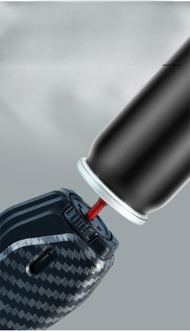 Lighter Dual Turbo Torch Blue Flame Jet Large Capacity Outdoor Windproof Butane Gas