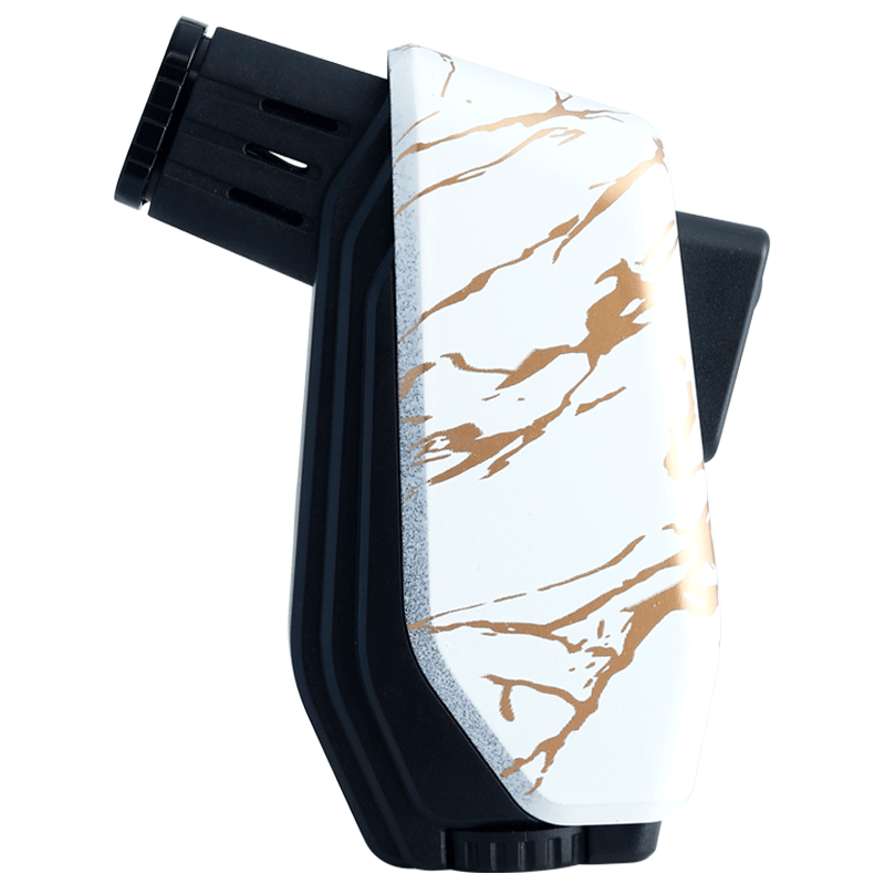 Lighter Dual Turbo Torch Blue Flame Jet Large Capacity Outdoor Windproof Butane Gas