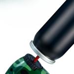 Large Capacity Outdoor Windproof Butane Gas Lighter Turbo Torch Blue Flame Jet Single