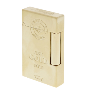 S.T. Dupont Ligne 2 Gold Ingot Lighter, C16648