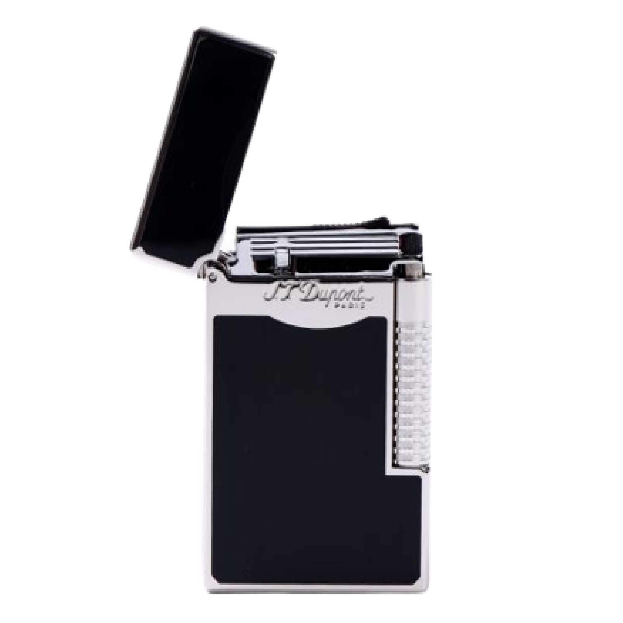 S.T. Dupont Line 2 Le Grand Black and Palladium Soft Flame Lighter 23010